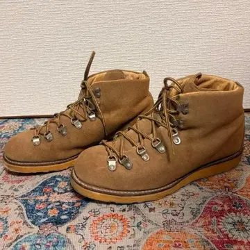 [ Vibram ] 유럽 빈티지 마운틴 부츠 천연 가죽 스웨이드