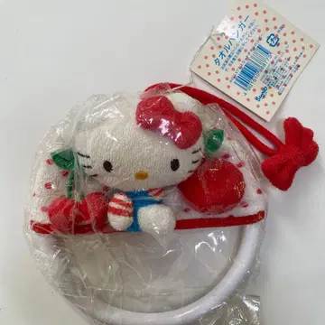 [ 미개봉 ] 헬로키티 타월 행거 체리 2003년제 당시 물품 산리오