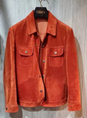 톰포드 캐시미어 스웨이드 가죽 자켓