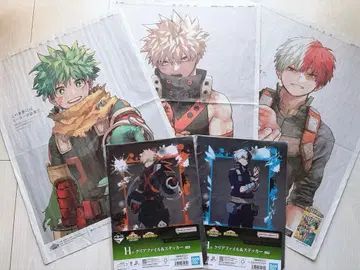 히로아카 신문 광고 클리어 파일&스티커 묶음 판매