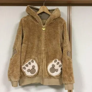 더피 후드 부착 후드티 디즈니씨 M 사이즈