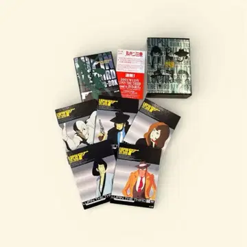 LUPIN THE THIRD 첫 번째 TV DVD BOX 5매