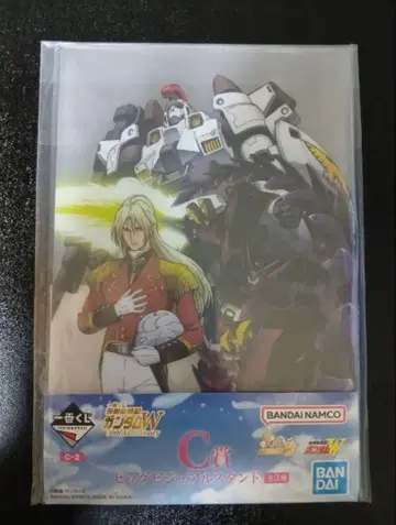 신 기동전기 건담 W 제일복권 C상 빅 비주얼 스탠드 제크스 마키스