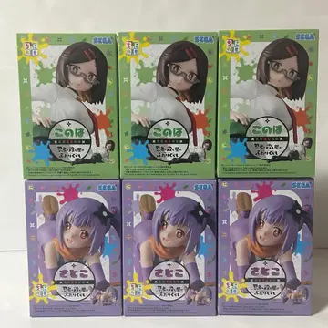 쵸코노세 닌자와 암살자의 두 사람의 동거 피규어 코노하 사토코 6점 세트