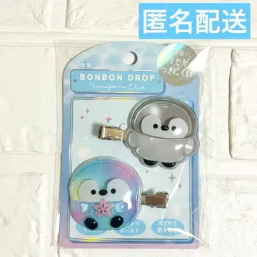 펭귄 봉봉 드롭 앞머리 클립 스미다 수족관 정품 쿠리아