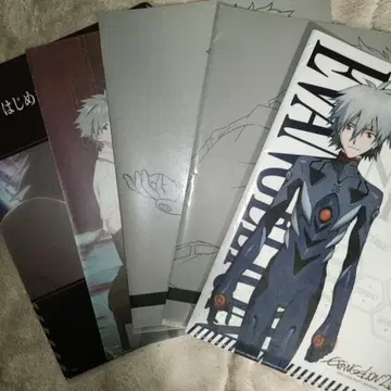 신세기 에반게리온 나기사 카오루 클리어 파일 5장 세트