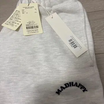 MADHAPPY 그레이 스웨트 팬츠 s