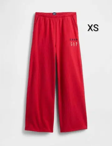 [ 새상품 XS ] GAP 30th 헤비 웨이트 배기 스웨트 팬츠