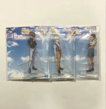 [ 3점 ] 제일복권 건담 W F상 아크릴 스탠드 트로와 카트르 우페이