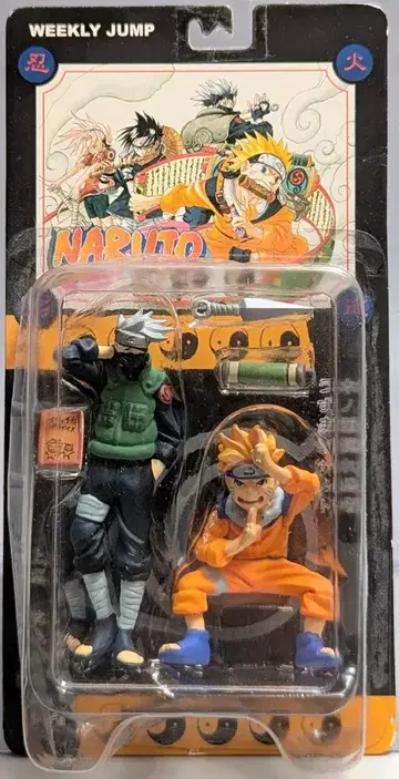 위클리 점프 위클리 점프 오리지널 피규어 나루토 & 카카시