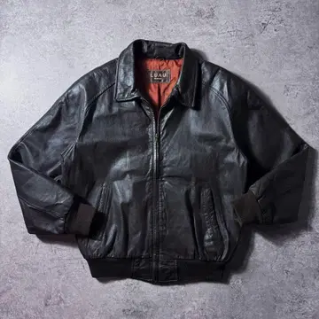 [ 90s ] G-1 A-2 플라이트 가죽 자켓