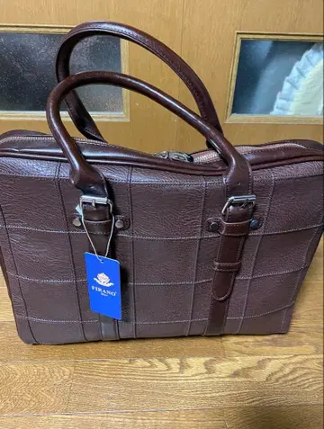 [ 새상품 ] FIRANO 브라운 가죽 비즈니스 백