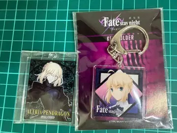 Fate FGO 세이버 알토리아 알타 스퀘어 아크릴 키링
