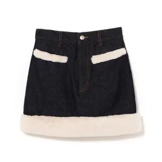 パンツ andmary Fur pocket denim skirt Andmary 앤드마리 fur pocket denim skirt 스나계 | 미니 스커트