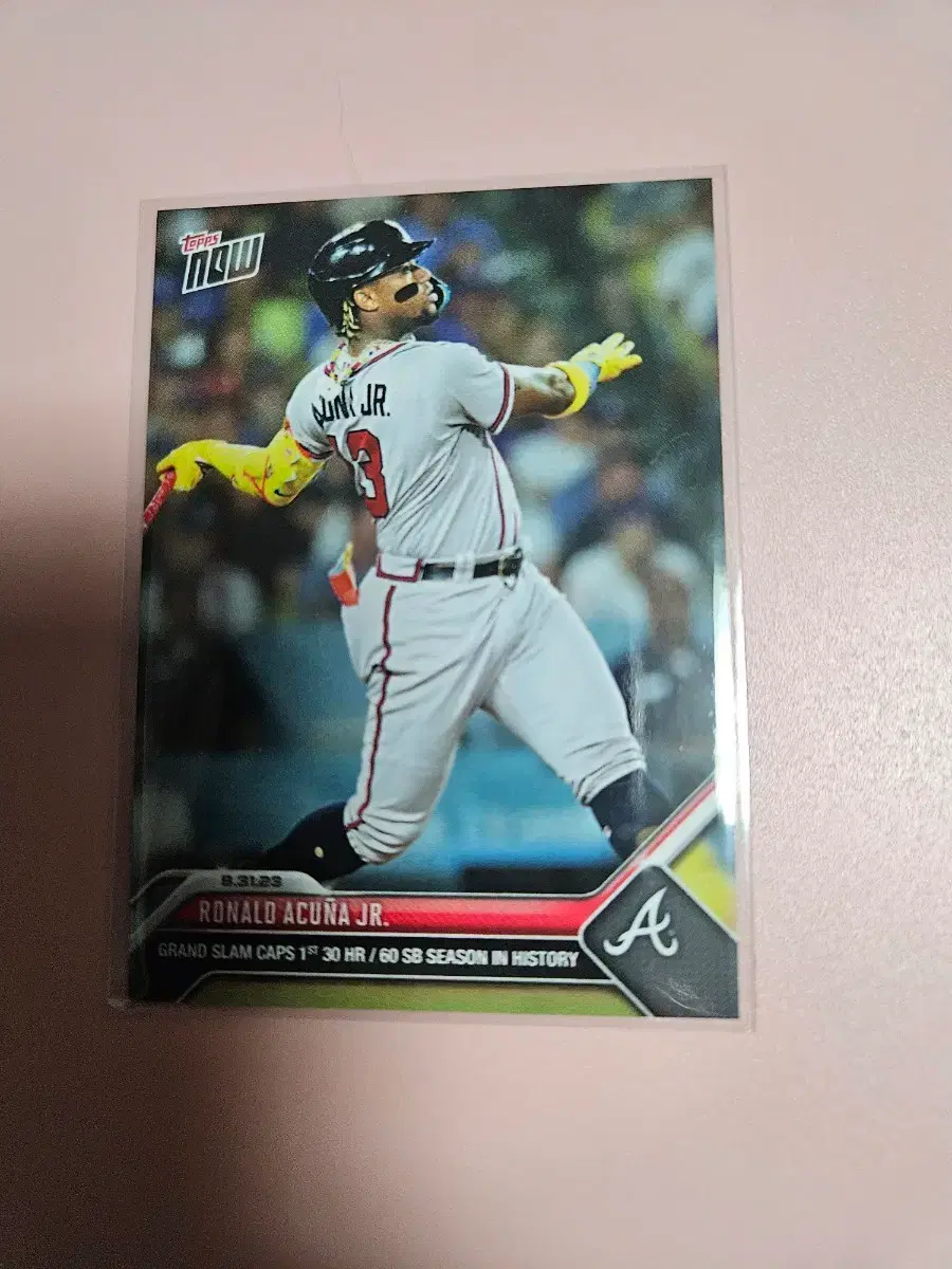 로날드 아쿠나 주니어 2023 Topps Now 30홈런60도루 기념