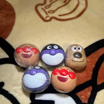 호빵맨 캡슐 토이 5개 세트