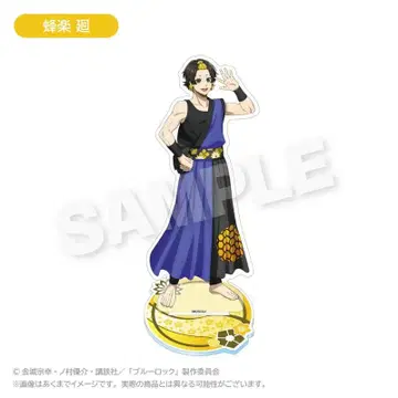 [ 특대형 ] 히바리 린 BIG 아크릴 스탠드 핫피 ver. 블루 록