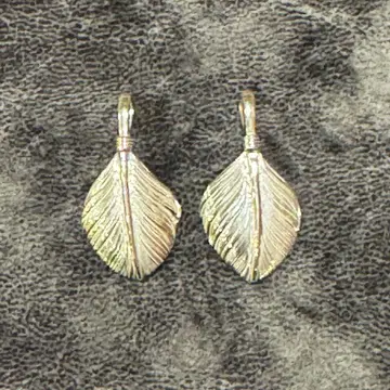 goro's/고로즈/하트 페더/ 왼쪽만/SV/실버/탑