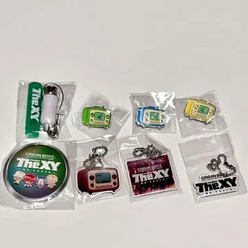 19.GRe4N BOYZ 가챠가챠 미니 응원봉 8개 세트