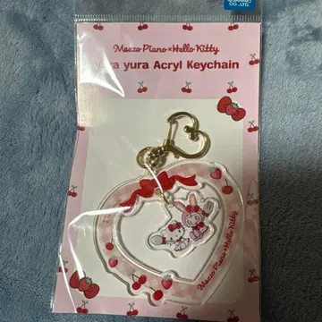 메조피아노 헬로키티 SWEET BOX 흔들흔들 아크릴 키링 베리에 키티