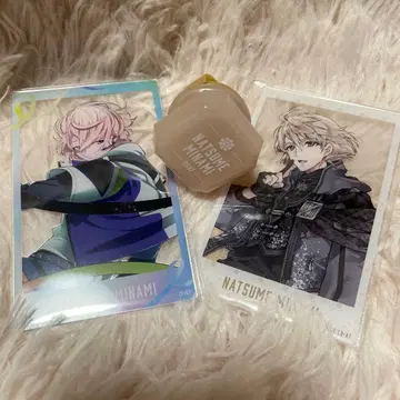 아이돌리쉬 세븐 10주년 링 라이트 아크릴 포토 카드 나츠메 미나미