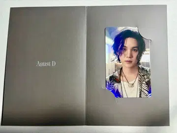 BTS Agust D SUGA D-DAY JPFC 특전 트레이딩 카드