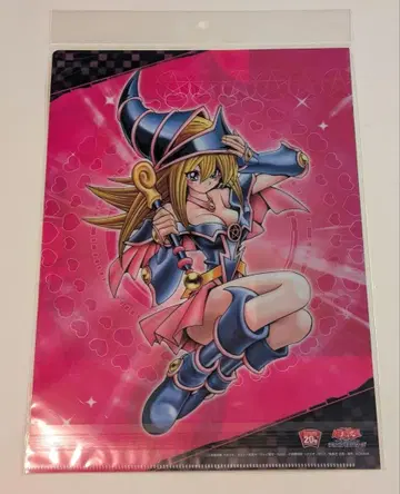 유희왕 블랙 매지션 걸 클리어 파일 20th 공식 굿즈