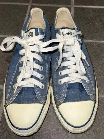 컨버스 올스타 미국제 네이비 90s 골든 사이즈