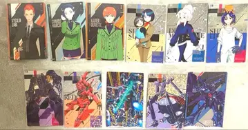 기동전사 건담 지크 액스 애니메이션 캐릭터 카드 11장 세트