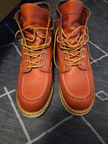 고품질 레드윙 8875 개택 복각 적갈색 아이리쉬 세터 28.5