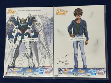 제일복권 건담 W 히이로 유이 & 윙건담 제로 G상 2종 세트