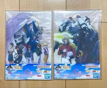 신기동전기 건담 W 제일복권 C상 빅 비주얼 스탠드