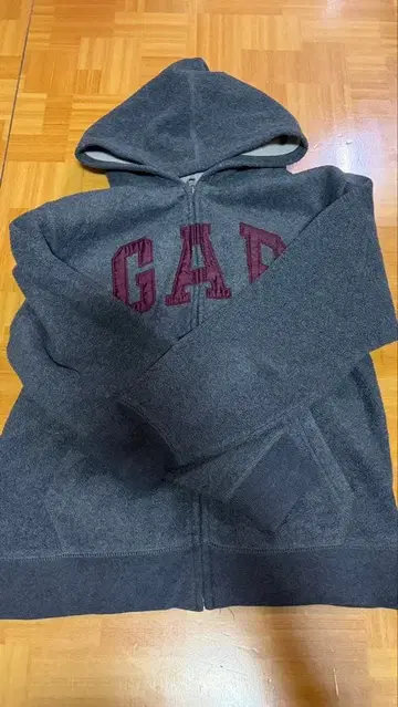 GAP 집업 후드티 160 cm 그레이