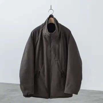 REVERSIBLE FLEECE MILITARY BLOUSON