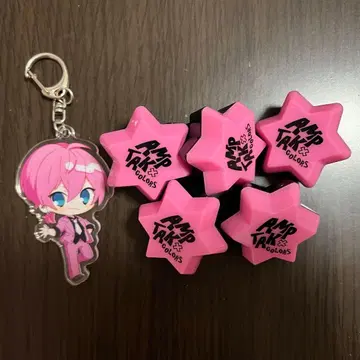 AMPTAK 츳키 링 라이트 아크릴 키링