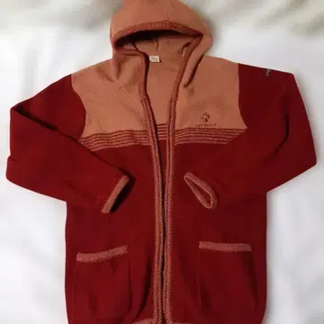 CHIPPING CAMPDEN 빈티지 니트 후드티 풀 집업