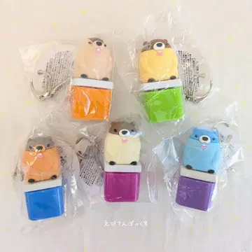 외쳐라! 마모트 스위치 2개 5개 컴플리트 키링 울음소리 소리