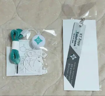 닌뮤 6단 LED 아크릴 펜던트 (타치바나 센조) 리본 키링