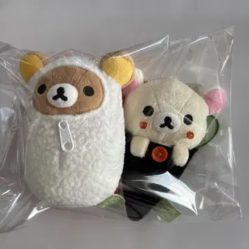 2개 리락쿠마 초밥 걸이 봉제 인형 언제나 초밥 잡화