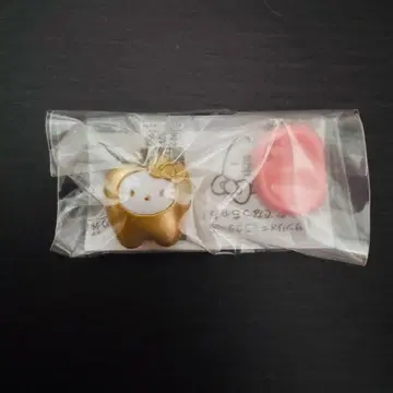 산리오 치아 가챠가챠 레어 골드 헬로키티