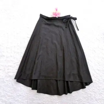 [컨디션 최상] SCAPA 피쉬테일 롱 플레어 스커트 울 최근 현행