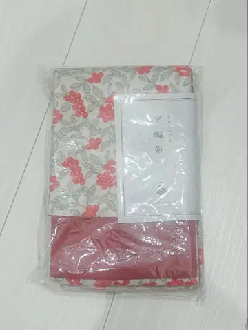 [미개봉 새상품] KIMONO MODERN 리버서블 반폭 오비 [남천]