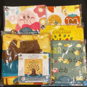 별의 커비 제일복권 타월 손수건 담요