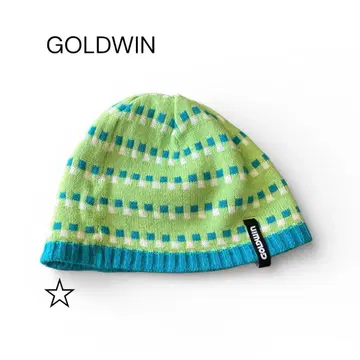 GOLDWIN 골드윈 니트 모자 비니 리버서블 화려한 색상 y2k