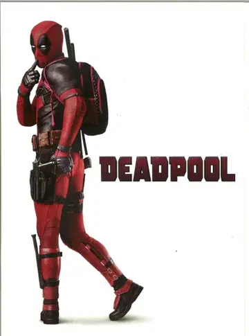 20세기 폭스 서양화 팜플렛 MARVEL/마블 DEADPOOL 2016년