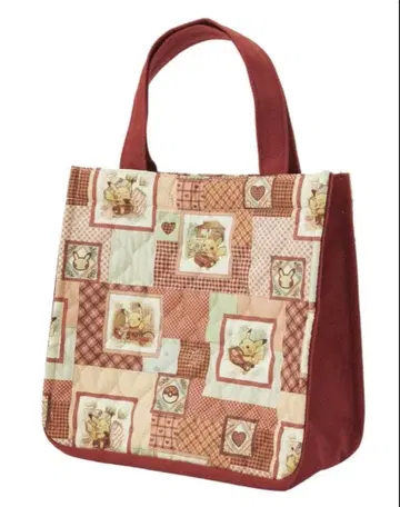 패치워크풍 미니 토트백 피카츄 포켓몬