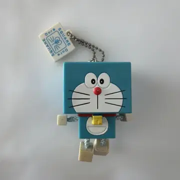 초 레어 스퀘어 도라에몽 찰랑 키체인