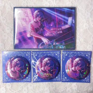 프로세카 KAITO 하피코레 아크릴 색지 캔뱃지 시네마