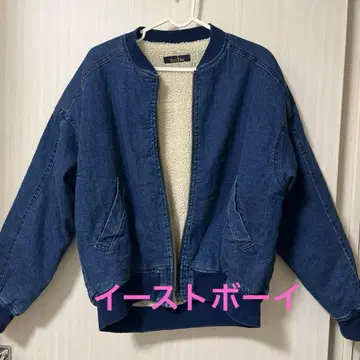 EAST BOY 데님 보아 자켓