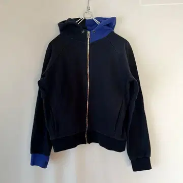 Paul Smith 맨투맨 풀 집업 후드티 네이비